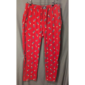 Polo Ralph Lauren Woman's Medium Pajama Bottoms Red Bears